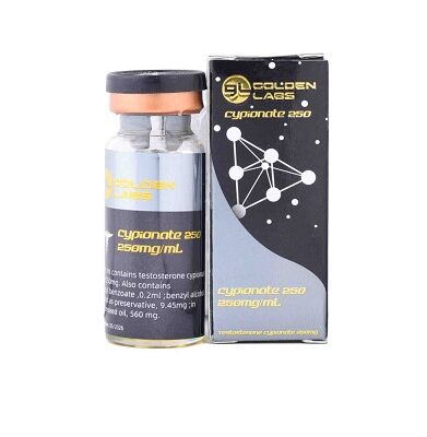 Testosterone Cypionate Golden Labs 250mg/ml 10ml