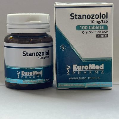 Euro Med Winstrol / Stanazolol 10mg/tab 100tab