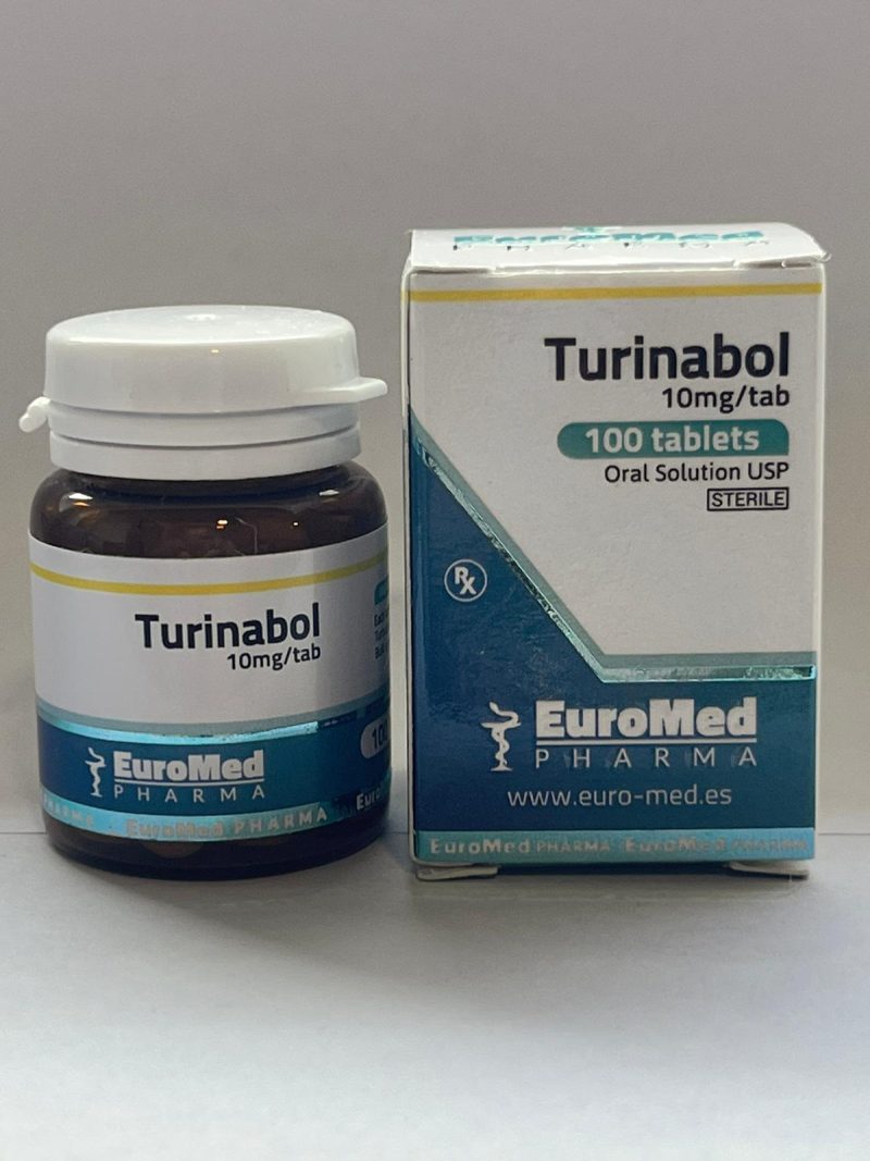 Turanabol 10mg/tab Euro Med 100tabl